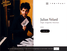 Tablet Screenshot of julianvelard.com